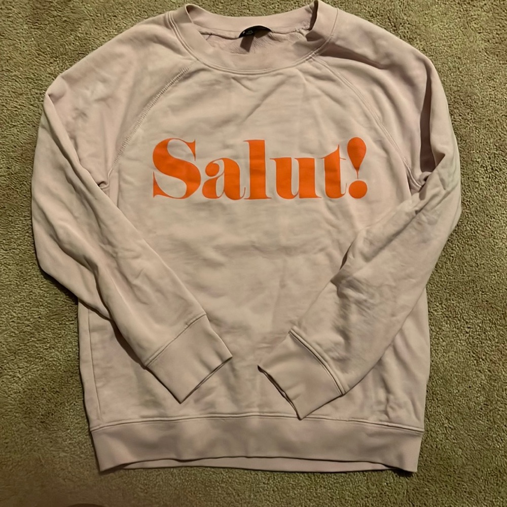 J.crew crew neck sweatshirt